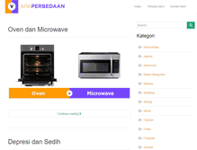 Tablet Screenshot of apaperbedaan.com